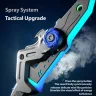 Топор с подсветкой и паром 34 см игрушечное оружие с трансформацией, меняет форму 2в1, вибрация, динамический свет