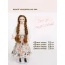 Шарнирная fashion-кукла 32 см сменная одежда 18 шарниров и акриловые глаза в коробке 35 см