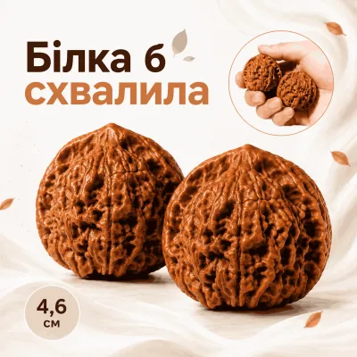 Игрушка-антистресс Орехи венван, фиджет игрушка для рук грецкие орешки 2 шт 4,6см