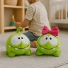 М'які іграшки "Ам Ням та Ам Няша" Star Toys набір іграшкових монстриків 20 см герої гри Cut the Rope