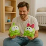 М'які іграшки "Ам Ням та Ам Няша" Star Toys набір іграшкових монстриків 20 см герої гри Cut the Rope