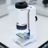 Мікроскоп дитячий портативний Scientific 200x збільшення 13см з LED-підсвічуванням