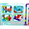 Конструктор лабиринт с шариками Marble Run 113 деталей конструктор трубопровод