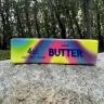 Масло сквиш 13см Butter игрушка-антистресс разноцветный кусок сливочного масла, радужный баттер-сквиш
