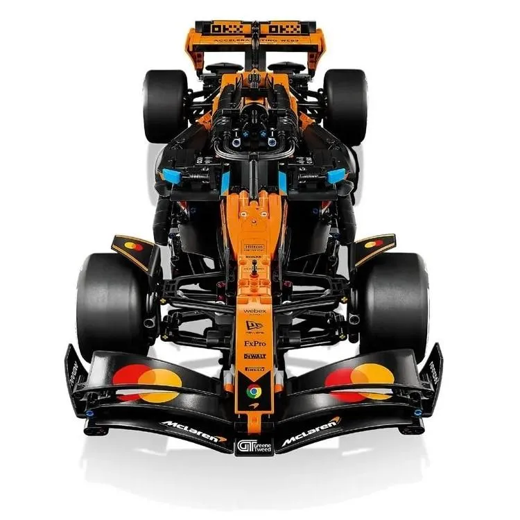 Конструктор Болид Формула 1 Formula Racer на инерционном механизме Pull Back 796 деталей