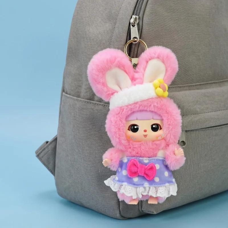 Мягкая игрушка сюрприз брелок в слепой коробке Pop Toy Kitten Mao Zai Zai Каникулы на уютных источниках