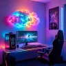 Светодиодный 3D ночник Облако для детской с USB декоративный светильник RGB с мягким свечением и воздушной текстурой