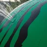 Надувной Арбуз с распылением воды 60 см уличный надувной шар с брызгами воды, подключение к шлангу