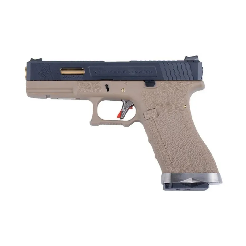 Іграшковий пістолет Глок на орбізах з автоматичним викидом гільз Glock 18 дитячий орбізний пістолет з глушником