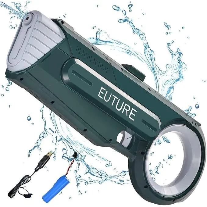 Водний бластер на акумуляторі Electric Water Gun 3.7 V, Потужний автоматичний водяний автомат EUTURE