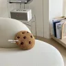 Плюшева подушка-печиво 45 см м'яка декоративна подушка Cookie з шоколадною крихтою Chocolate Chip Cookie