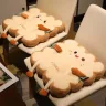 Подушка сидушка Частина хліба I'M TOAST 40см з антиковзним дном