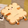 Подушка сидушка Частина хліба I'M TOAST 40см з антиковзним дном