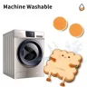 Подушка сидушка Частина хліба I'M TOAST 40см з антиковзним дном