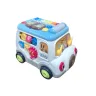 Музыкальный бизибас WToys каталка-бизиборд с украинским озвучиванием 25 см с подсветкой, сортером и шестернями