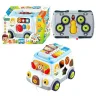 Музыкальный бизибас WToys каталка-бизиборд с украинским озвучиванием 25 см с подсветкой, сортером и шестернями