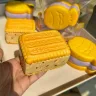 Сквіш Печиво з маслом 8,5 см іграшка-антистрес печиво повільного відновлення, жмякалка печивко