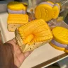 Сквіш Печиво з маслом 8,5 см іграшка-антистрес печиво повільного відновлення, жмякалка печивко