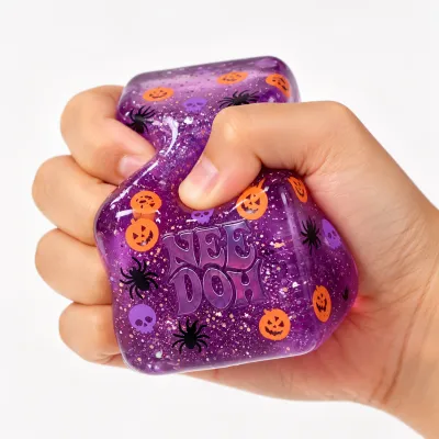 Сквиш Хеллоуинский Куб с тыквами и пауками 5,5 см игрушка-антистресс Halloween Squish Cube