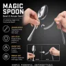 Волшебная гибкая ложка для фокусов 16 см магическая ложка Нео для трюков Magic bending spoon ложка юного фокусника