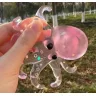 Сквиш Осьминог игрушка антистресс Осьминожка розовый эластичный Octopus с тянущимися щупальцами, игрушка мялка