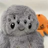 Игрушка вывернушка Осьминожка и Хэллоуинская тыква 2 в 1 плюшевый двусторонний осьминог и тыква мягкая игрушка 20 см