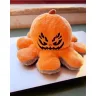 Игрушка вывернушка Осьминожка и Хэллоуинская тыква 2 в 1 плюшевый двусторонний осьминог и тыква мягкая игрушка 20 см