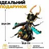 3D конструктор Механический Жук Steam Davinci 340 деталей 22 см робот жук-олень в стиле стимпанк с подвижными элементами