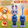 Зубная щетка для детей Zootopia Judy Hopps со съемным колпачком и мягкой щетиной, детская зубная щетка Зверополис Джуди