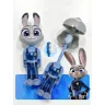 Зубная щетка для детей Zootopia Judy Hopps со съемным колпачком и мягкой щетиной, детская зубная щетка Зверополис Джуди