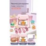 Детская мороженица с формочками и цветной глиной 15 см игрушка мороженица 12 цветов 28 аксессуаров, набор для лепки