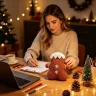 Пряничный человечек мягкая игрушка 22 см плюшевая игрушка пряник Gingerbread Man, мягкий джинджер мен имбирный пряник