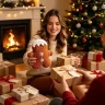 Пряничный человечек мягкая игрушка 22 см плюшевая игрушка пряник Gingerbread Man, мягкий джинджер мен имбирный пряник