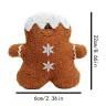 Пряничный человечек мягкая игрушка 22 см плюшевая игрушка пряник Gingerbread Man, мягкий джинджер мен имбирный пряник