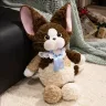 М'яка іграшка котик Девон-рекс 45 см плюшевий кіт Devon Rex коричневий з наповнювачем ПП бавовна для ігор та обіймів