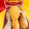 Сквіш Куряча ніжка 20 см великий антистрес смажена куряча нога Fried Chicken, сквіш-курка повільного відновлення