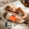 Плюшева грілка іграшка з USB Тюлень 50 см м'яка іграшка з підігрівом Морський котик, м'яка електрогрілка з таймером