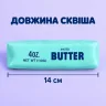 Сквіш «Масло» 14 см м’ятно-блакитний із рідким наповнювачем — м’яка іграшка-антистрес