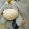 М'яка іграшка віслюк Іа 30 см плюшевий віслючок Іа Дісней Eeyore Walt Disney іграшка обіймашка осел