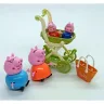 Ігровий набір Свинка Пеппа та сім'я 4 рухомі фігурки Peppa Pig World з коляскою та кошиком для пікніка