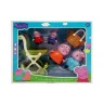 Ігровий набір Свинка Пеппа та сім'я 4 рухомі фігурки Peppa Pig World з коляскою та кошиком для пікніка