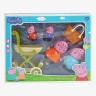 Ігровий набір Свинка Пеппа та сім'я 4 рухомі фігурки Peppa Pig World з коляскою та кошиком для пікніка