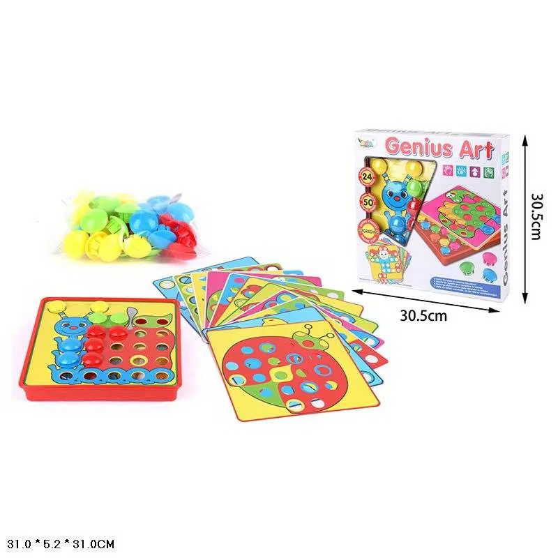 Мозаика для самых маленьких Star Toys 12 вкладышей, 30 см 66828