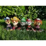 Щенячий Патруль ToyCloud набір м'яких іграшок 6шт: Роккі, Маршал, Скай, Кріпиш, Гонщик, Зума