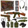 Іграшковий військовий набір Star Toys автомат, пістолет, поролонові снаряди 558-121