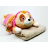 Скай с пледом ToyCloud "Щенячий патруль" 60x18x16см, мягкая игрушка