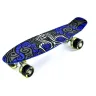 Скейт Best Board Граффити синий PU свет F 6510