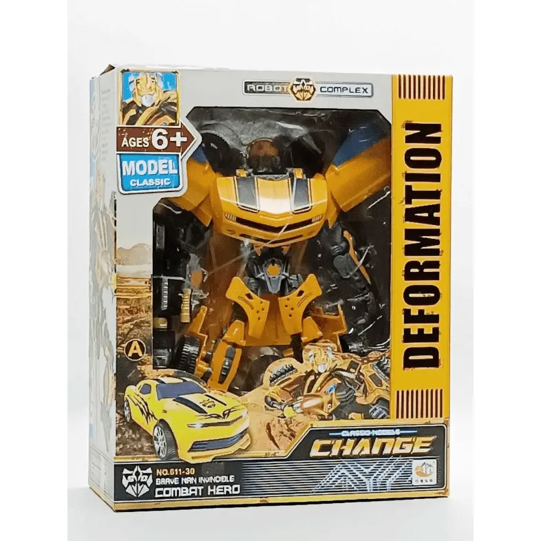 Бамблби Star Toys Deformation робот-трансформер 25 см машинка Chevrolet Camaro желтый