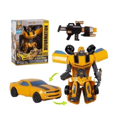 Бамблби Star Toys Deformation робот-трансформер 25 см машинка Chevrolet Camaro желтый