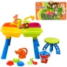 Столик для песка Kinderway со стульчиком и пасочками 01-121-1